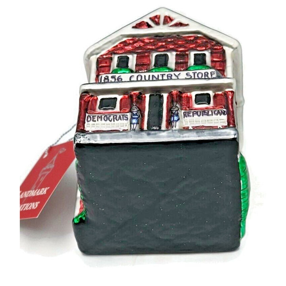 Landmark Creations The 1856 Country Store Hand Painted European Glass Ornament - Picture 12 of 16